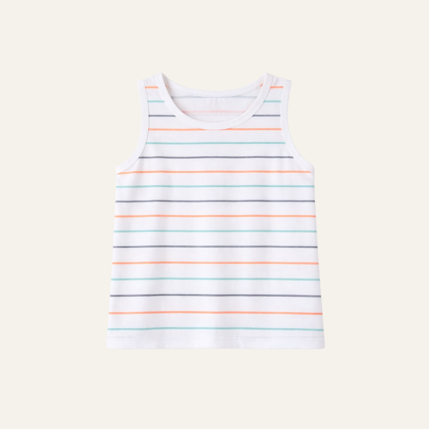 Kids Striped Sleeveless Tank Top