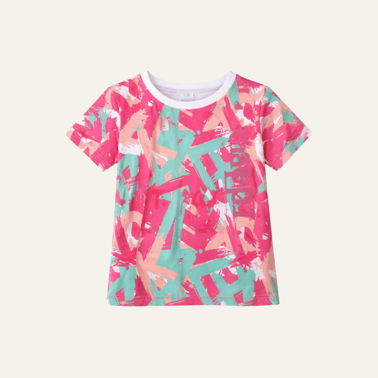 Kids Abstract Print T-Shirt Large| Curated Pre-owned