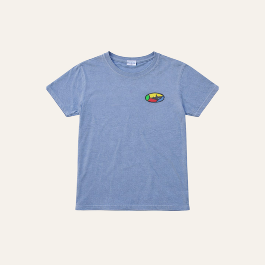 Gildan Light Blue Kids Casual Shirt – 8–9 Years Old Large| Curated Pre-owned
