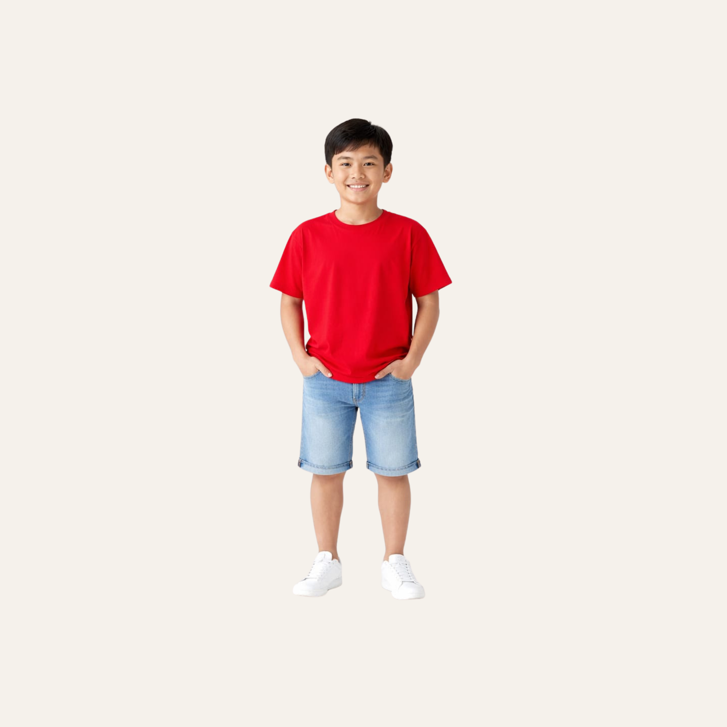 Red Casual Shirt – Large | Curated Pre-owned